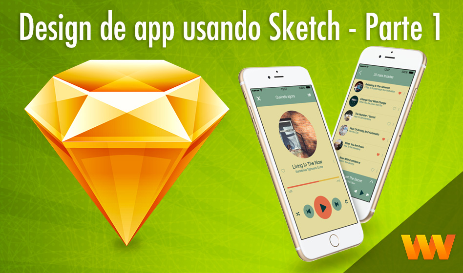 Design de aplicativo usando Sketch – Parte 1